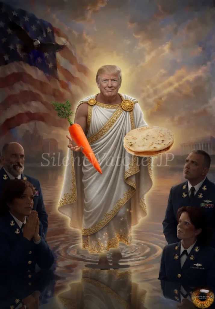 Donald Trump is forcing Navy personnel to choose between carrots and tortillas.