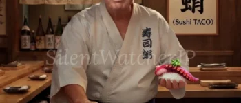 Donald Trump who only recommends octopus sushi.